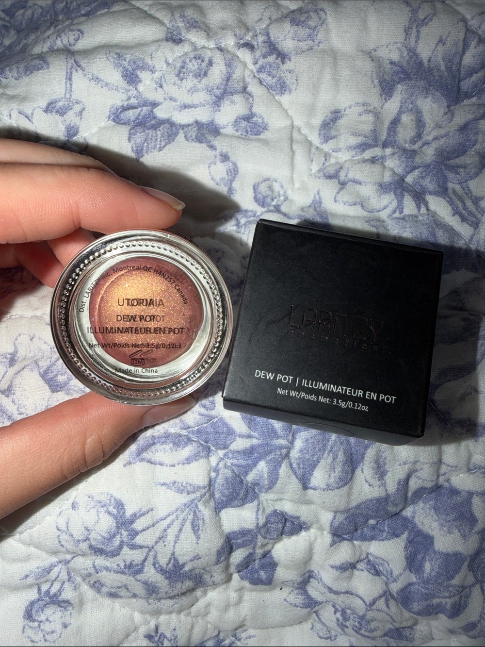 LORAC Dew Pot Cream Highlighter — Rose-Gold Shimmer